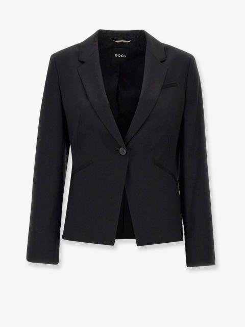 BOSS Boss Women Jia9 Virgin Wool Blazer