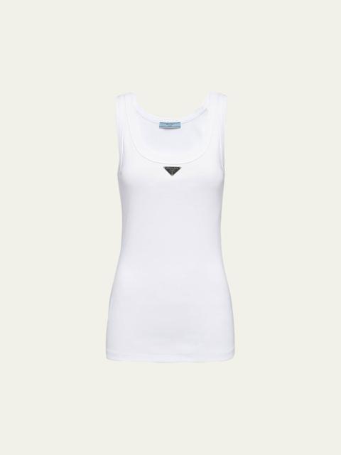 Prada Runway Logo Tank Top