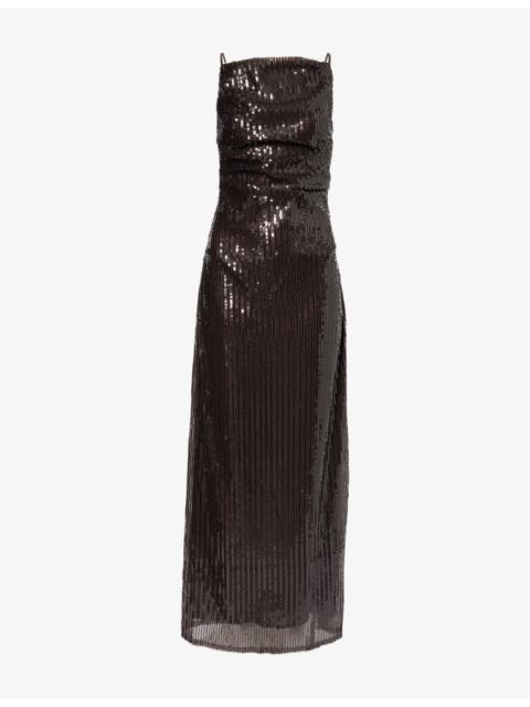 BEC + BRIDGE Romilly Sequin Woven Maxi Dress