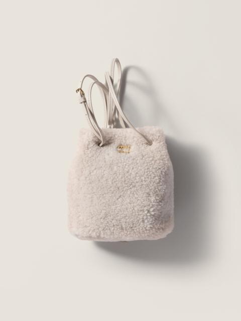 Miu Miu Shearling pouch