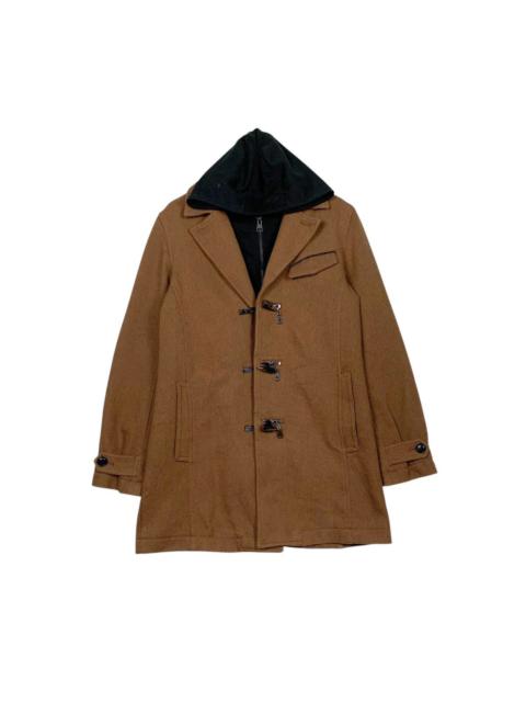 Other Designers In The Attic Hooded Double Layer Duffle Coat