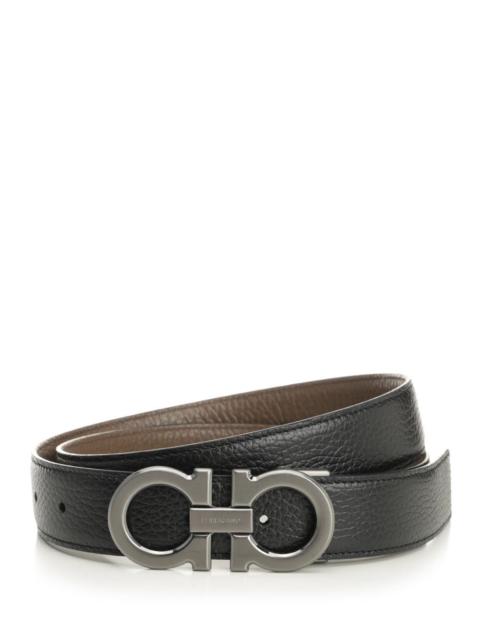 FERRAGAMO Ferragamo Men Reversible And Adjustable "Gancini" Belt