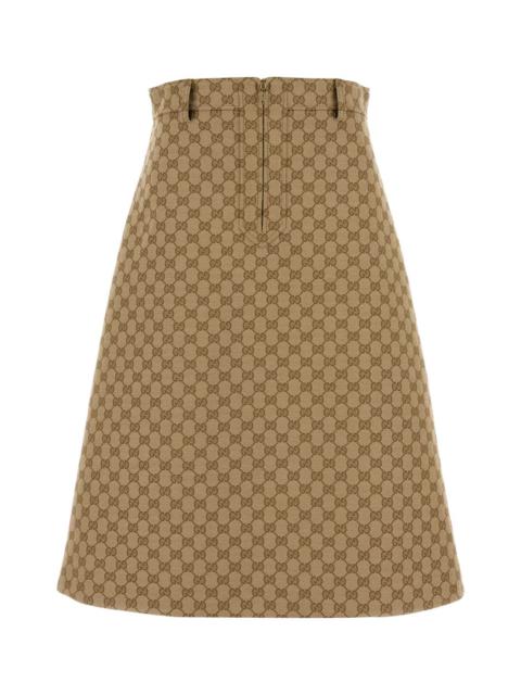 GUCCI Gucci Women Embroidered Jacquard Skirt