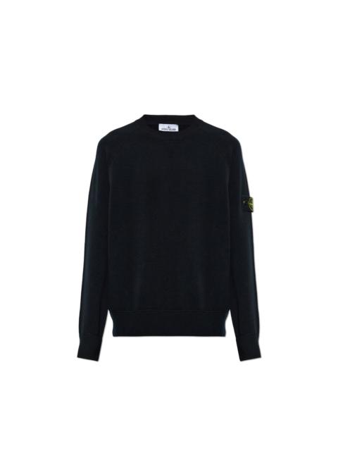 Stone Island STONE ISLAND Black Wool Sweater New & Authentic (Men's size: