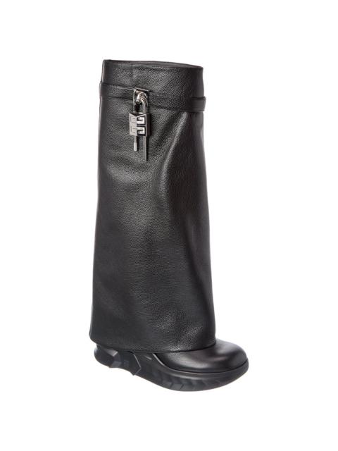 Givenchy Givenchy Shark Lock Leather Biker Boot