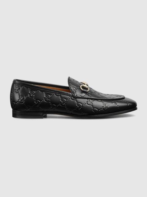 GUCCI Gucci Jordaan GG Loafers