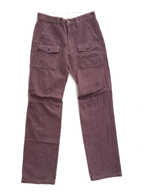 Other Designers Boycott - Japanese Brand BOYCOTT Wool Stripes Heavy Trousers Pants