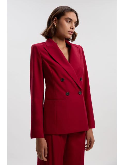 KAREN MILLEN Polished Double Breasted Tailored Blazer