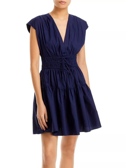 Tora V Neck Smocked Dress