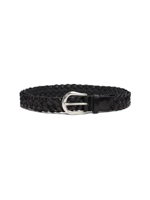Studio Nicholson Black Plaited Belt