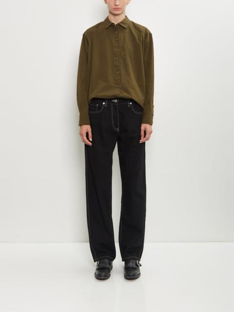 CASEY/CASEY Paulo Cotton Denim Pant — Black