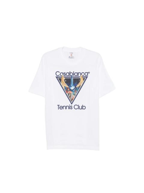 CASABLANCA Casablanca White T-Shirts & Vests - T-Shirts Men