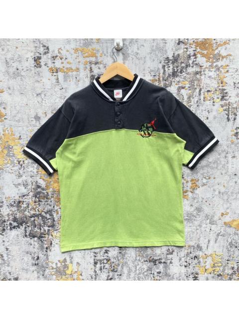 Nike Vintage 90s Nike Air Jordan Polo Shirt Embroidery Air Jordan