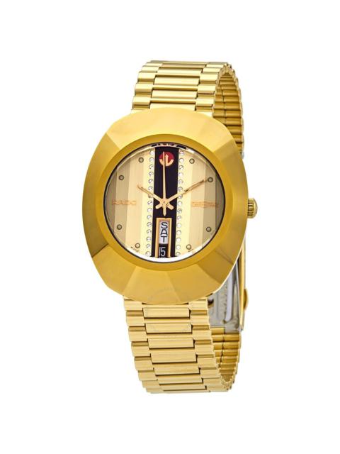 Other Designers Rado The Original L Automatic Gold Dial Men's Watch R12413343