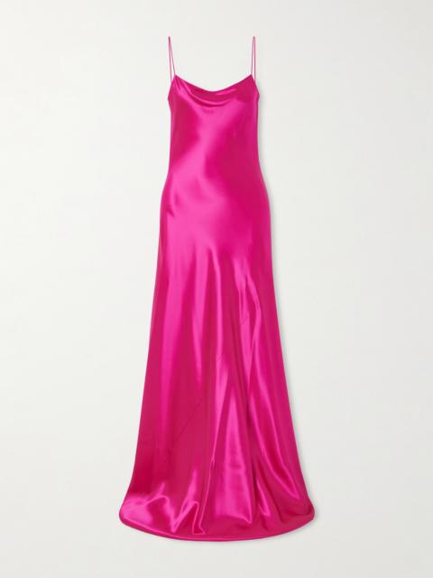 Alaïa Silk-satin Gown