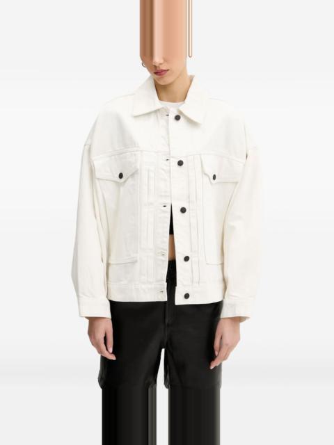 HUGO patch-pocket denim jacket