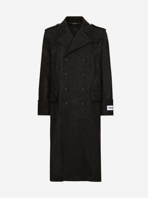 Dolce & Gabbana Double-breasted cashmere pea coat