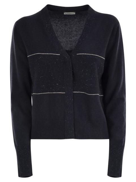 Peserico - Peserico Women Tricot Cardigan With Light Spots