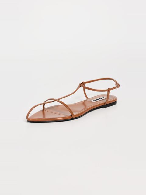 Jil Sander Cage Flat Sandals