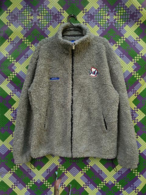 Other Designers Archival Clothing - FALL WINTER DEEP PILE SHERPA JACKET BY DETA