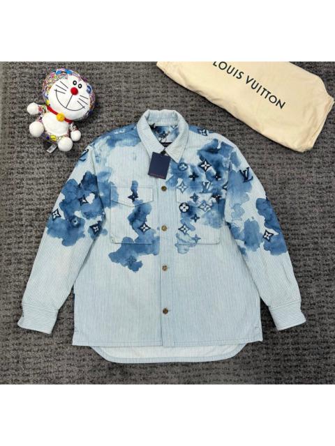 Louis Vuitton Louis Vuitton Striped Work Wear Denim Jacket