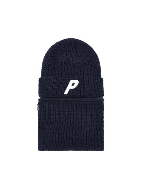 PALACE Palace Zip Off Facewarmer P Beanie 'Navy'