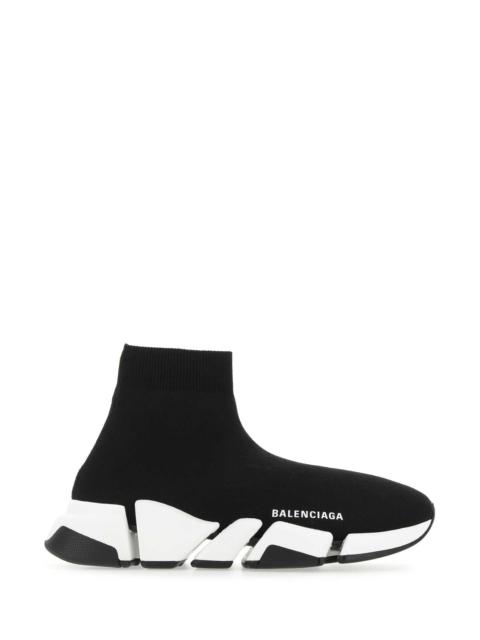 BALENCIAGA Balenciaga Men Black Stretch Fabric Speed 2.0 Sneakers