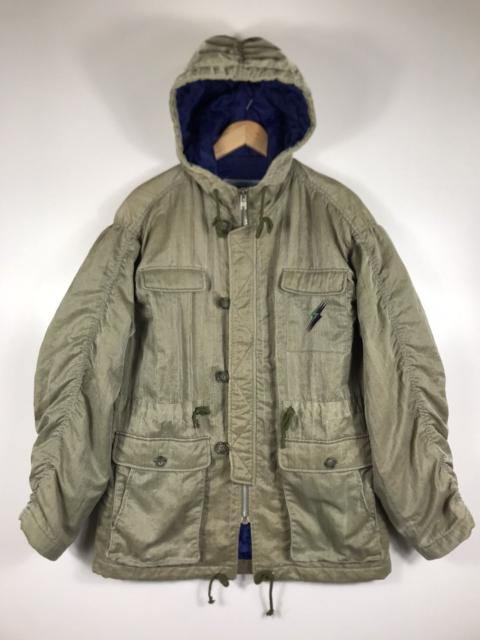Other Designers ⚡️Vintage Lightining Bolt Hooded Nylon Jacket