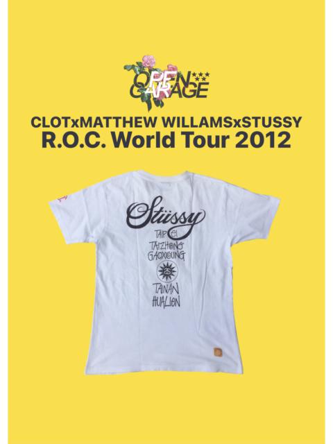 Stüssy CLOT x MATTHEW WILLIAMS x STUSSY R.O.C World Tour 2012
