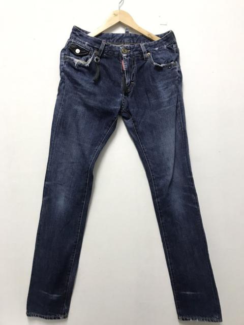 DSQUARED2 🔥🔥🔥DSQUARED2 DISTRESSED DENIM JEANS PATCHWORK DESIGN