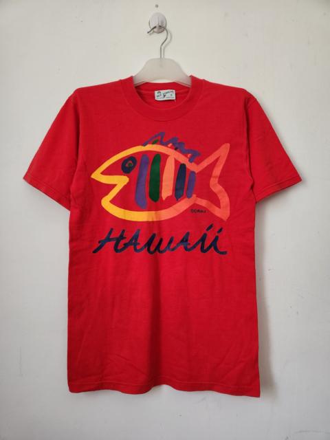Other Designers Other - Vintage Hawaii Fronthit Red Shirt