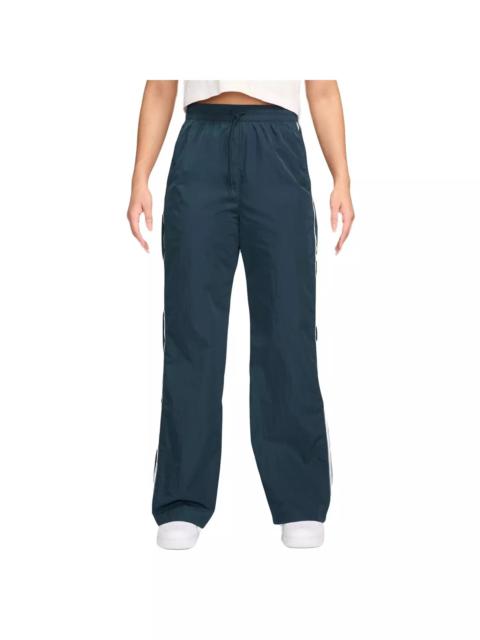 Nike Women's High-Rise Woven Pants - Armory Navy