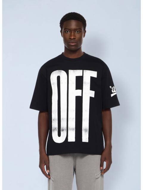 Off-White Off-White Men Big Off Diagonal Skate Logo T-Shirt