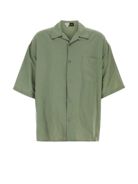 Loewe Loewe Paula's Ibiza Men Green Viscose Blend Paula S Ibiza Shirt