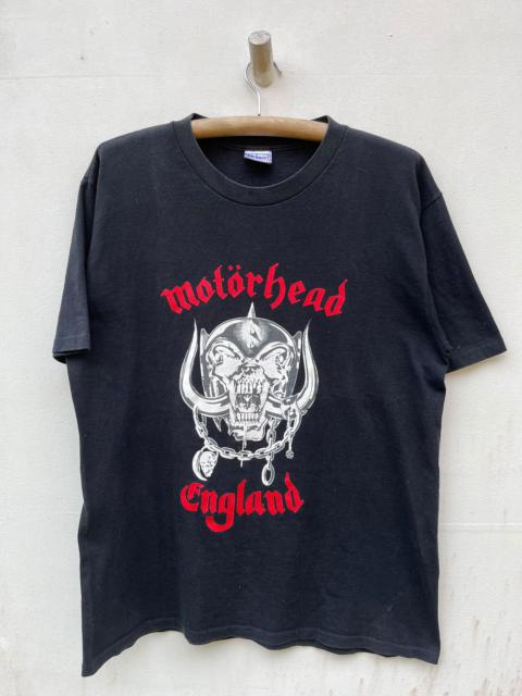 Other Designers Band Tees - Vintage Motorhead England 70s 80s Album Single Stitch