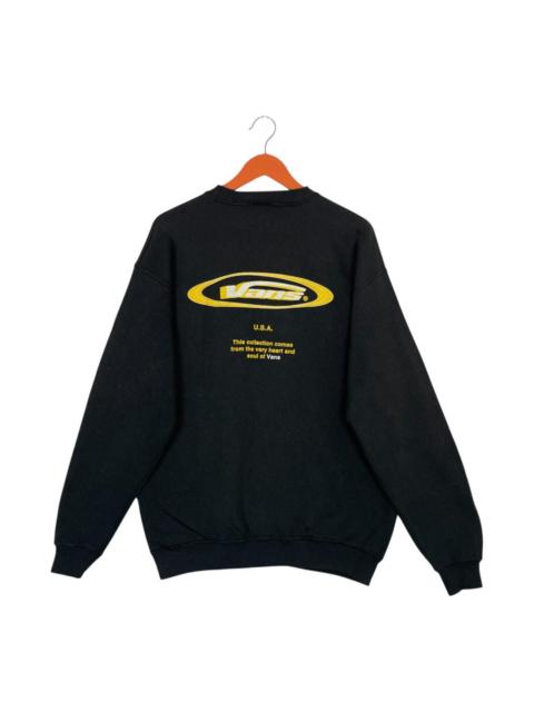 Vans Vintage Vans Backhit Printed Logo Pullover Sweatshirt