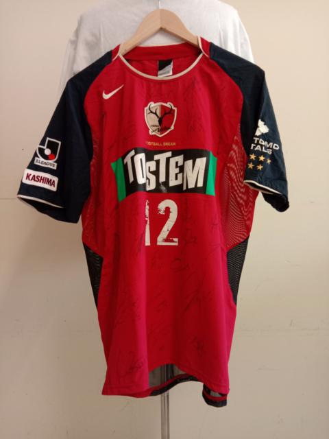 Nike VERY RARE 30 PLAYERS SIGN J LEAGUE CHAMPION KASHIMA ANTLERS