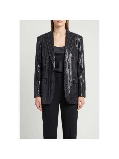 Brunello Cucinelli Brunello Cucinelli Black Oversized Blazer