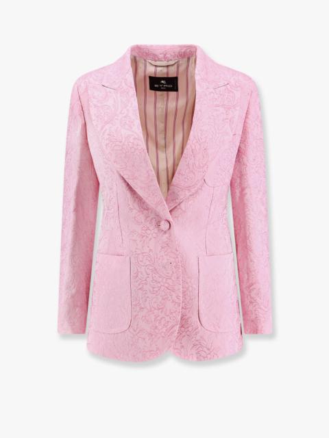 Etro Women Etro Pink Blazers E Vests