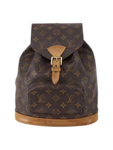 Louis Vuitton Montsouris leather backpack