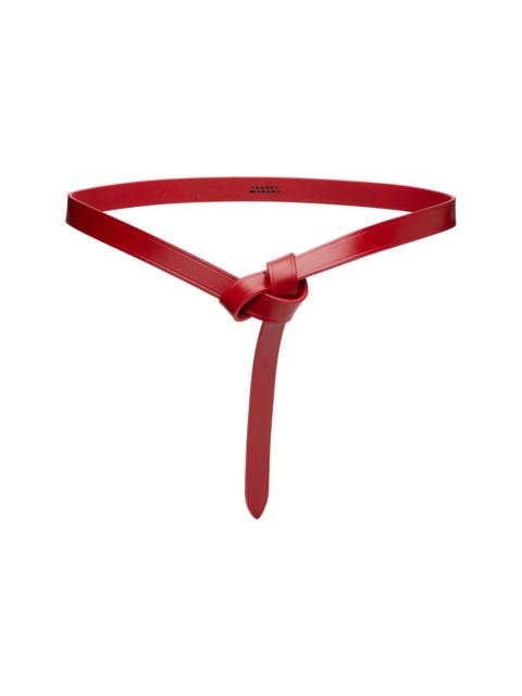 Isabel Marant Red Kirka Belt