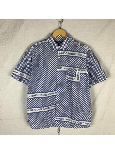 Comme Des Garçons 2003 Comme des Garcons Homme Checkerboard CDG Shirt