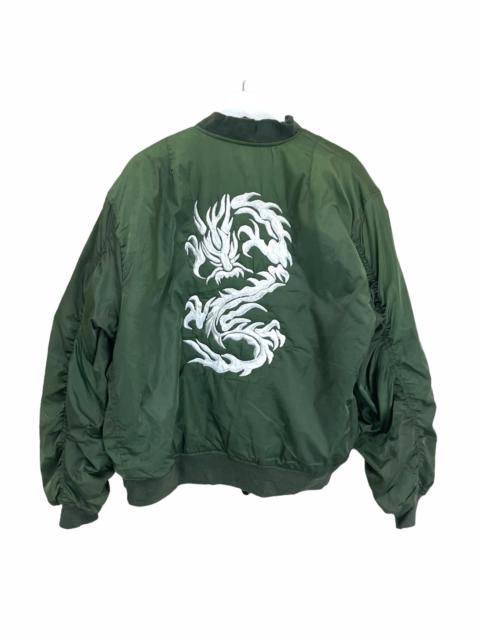 Other Designers Phantom Project - 💥 Vintage MA 1 PHANTOM MILITARY Reversible bomber jacket