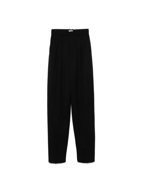 Saint Laurent Black Trousers - Tailored Trousers Women