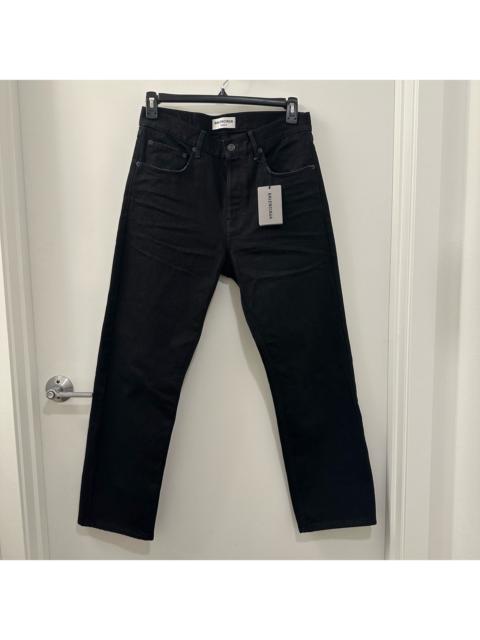 FW22 NEW Balenciaga Lost Tape Unisex Distressed Black Jeans