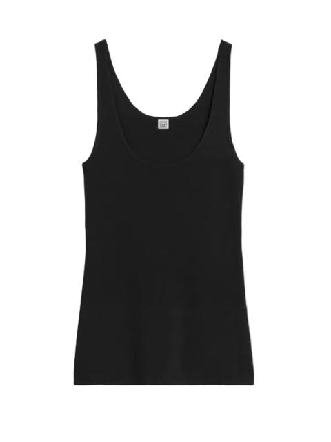 TOTEME Compact Knit Tank in Black