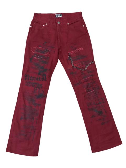 Other Designers Skulls - skull punk jeans distresss bootcut