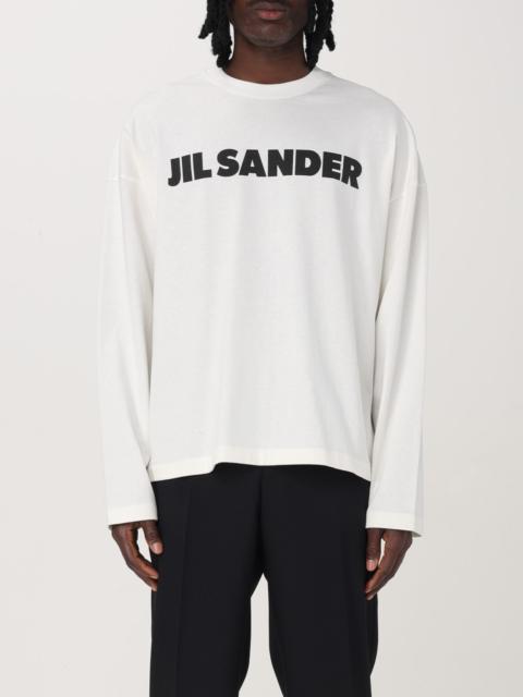 Jil Sander Jil Sander cotton sweater with maxi logo