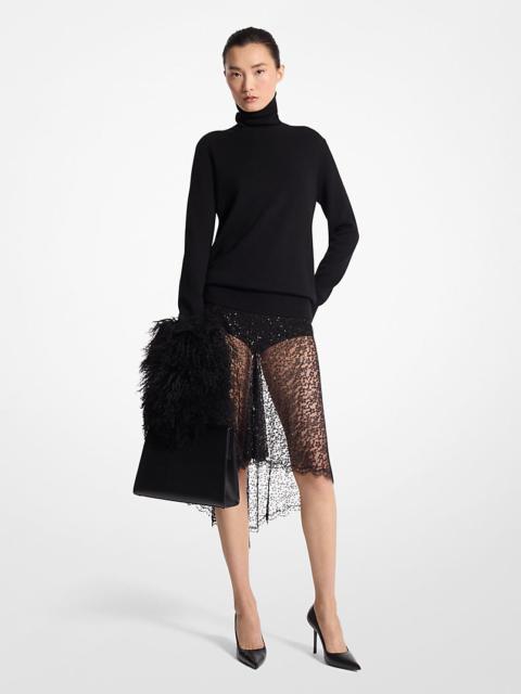 MICHAEL KORS COLLECTION Joan Cashmere Turtleneck Sweater