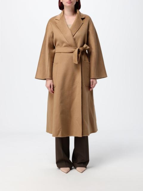 Max Mara Max Mara Women Ludmilla Long Cashmere Belted Robe Coat Max Mara